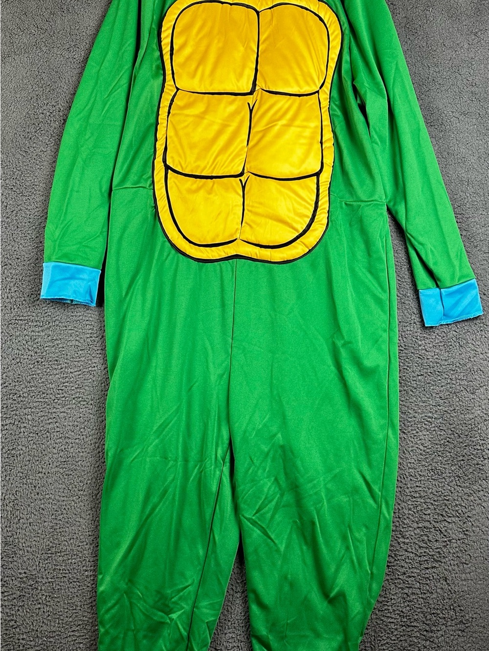Nickelodeon TMNT Leonardo Costume Jumpsuit Green Mens L/XL Ninja Turtles Shell